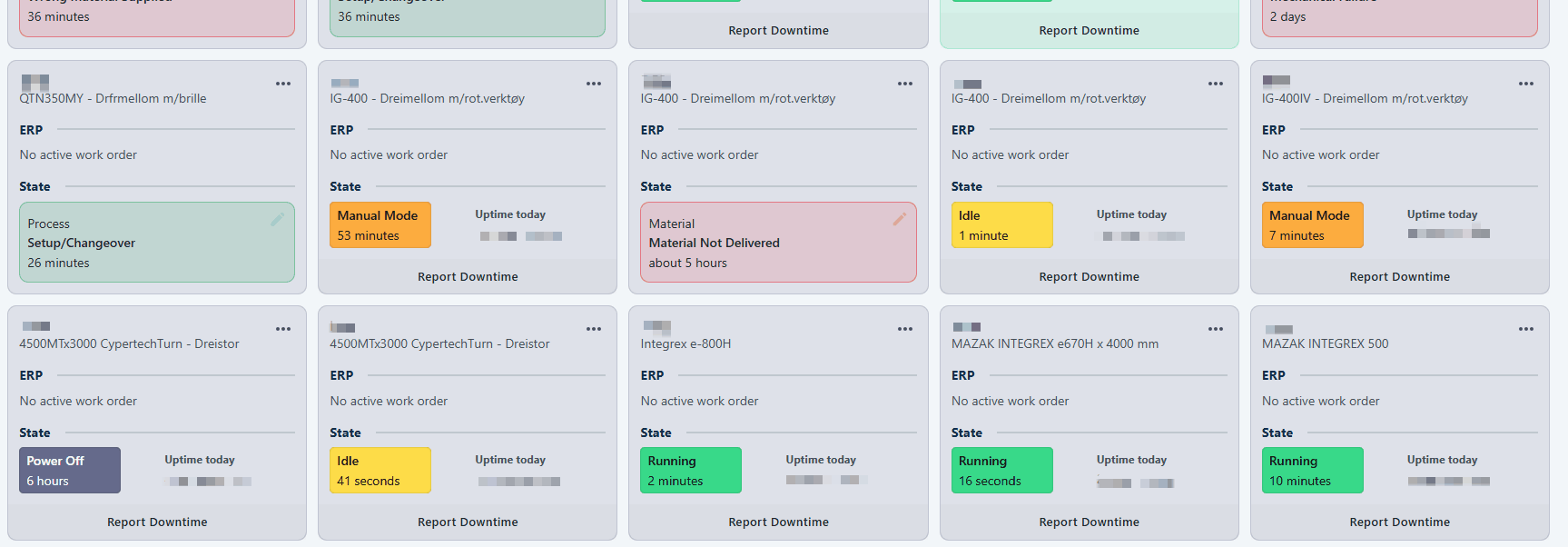 work order information