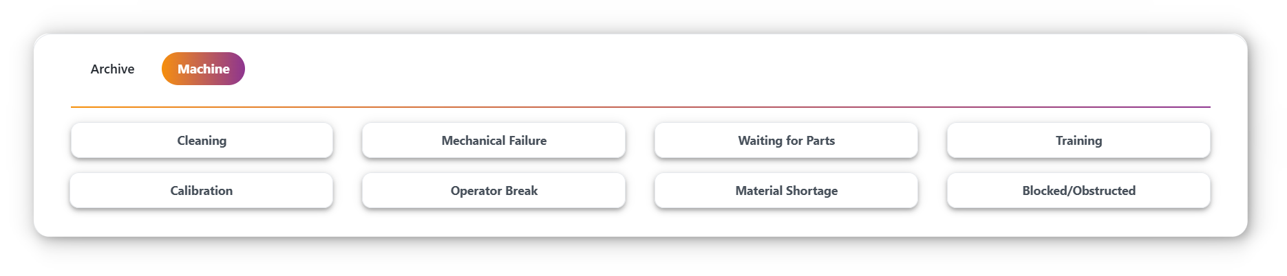 nested-downtime-list