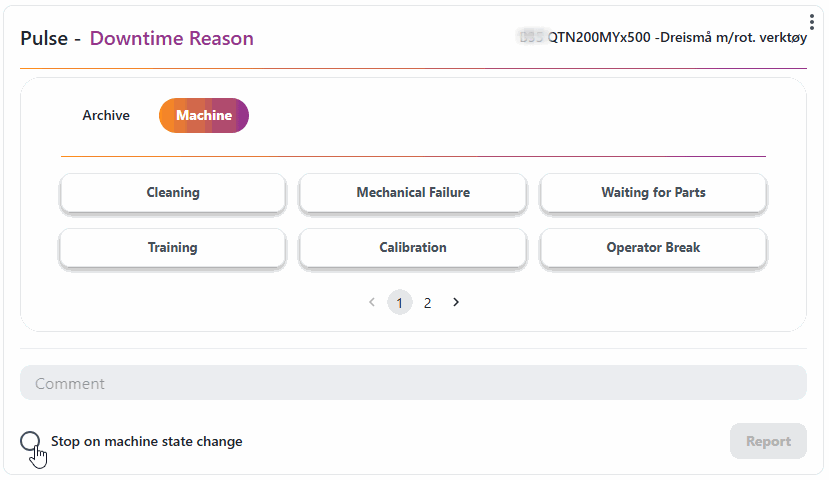 report-downtime-reason-widget-update